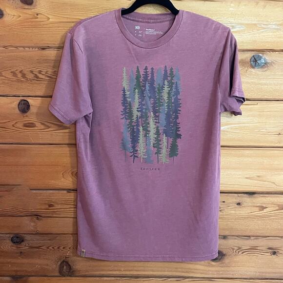 10 Tree Mens Spruced Up Classic T-Shirt Small - Picture 2 of 5